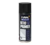 INRAL Primaire d'accrochage noir 400 ml - primaire en spray à séchage rapide pour métal, plastique ABS, intérieur et extérieur, avant peinture