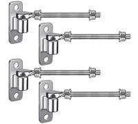 Insaga Charnières de Portail, M12 Quincaillerie de Portail de Jardin Robuste 4pcs 16mm Crochet pour Boulon de Suspension en métal sur Plaque pour Portail de Ferme/Clôture en Bois/Allée, 440lbs/25.4cm