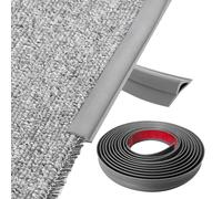 Inscrip Bande de bordure autocollante pour tapis, couverture de sol stratifié, bandes de séparation de revêtement de tapis, bandes de séparation de porte de sol, bandes de transition au sol, bandes de