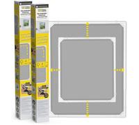 Insect Protect | Moustiquaire Télescopique | Pour La Fenêtre | Avec Cadre Prémonté | Extensible | Filet Intégré | Blanc | Set De 2