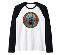 Insecte décoratif Art Nouveau cerf Manche Raglan