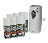Insecticide 6x250ml Insect-O-Matic Anti-Mouches Anti-Moustiques Anti-Insectes Rampants et Volants avec Diffuseur Automatique(7)