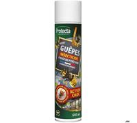 Insecticide guêpes et frelons aérosol longue portée 600 ml