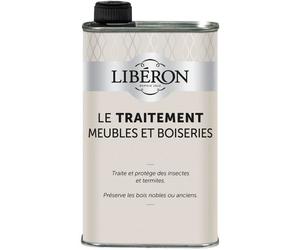 Insecticide liquide - LIBERON - meubles bois, boiseries - Incolore - Blanc - Extérieur