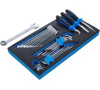 Insert 31 pcs pour Clés Mixtes, Pinces et Clés Coudées - Organisation et Accessibilité Optimales - D-Work