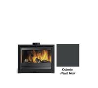 insert à bois godin modane 2 85-f turbo 660238 peint anthracite