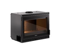 Insert à bois 8kw anthracite Invicta P967004 noir G