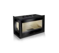 insert à bois lacunza adour 700 cli verre côté gauche
