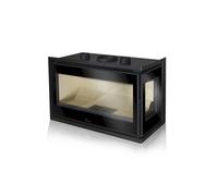 insert à bois lacunza adour 800 cld verre côté droit