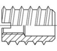 Insert à écrou TOOLCRAFT 144017 M3 8 mm acier 100 pc(s)