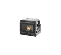 insert à granulés godin p49-4v2 490341 peint anthracite