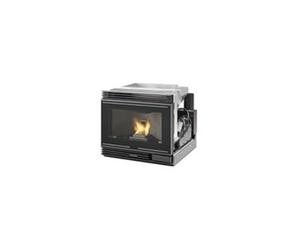 insert à granulés godin p49-4v2 490341 peint anthracite