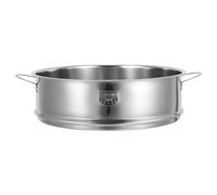 Insert Argenté 28cm Acier Cuiseur Inoxydable Vapeur