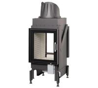Insert bois Austroflamm 45x51K II 6 kW porte pivotante, traversée - tunnel