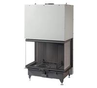 Insert bois Austroflamm Vuur Drie 80 | 15 kW, porte coulissante