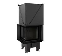Insert Bois Fram 2/48/48 | 8 kW Volet d'angle gauche