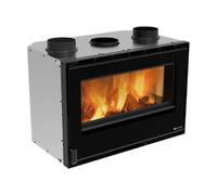 Insert Bois La Nordica Inserto 80 Crystal Evo 2.0 - Ventilato 7,4 kW