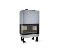 Insert bois La Nordica Monoblocco 800 Angolo SX 10 kW