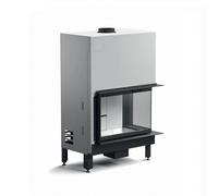 Insert bois MCZ PLASMA 95 DX/SX Wood 14,8 kW Volet d'angle à droite