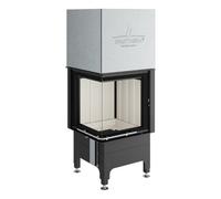 Insert bois Spartherm Mini 2LRh 7 kW porte coulissante Hauteur de la porte 56,5 cm