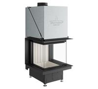 Insert bois Spartherm Premium A-U-50h 9,3 kW cheminée panoramique, porte coulissante Raccordement du conduit de fumée Ø 200 mm