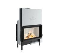 Insert bois Spartherm Premium V-1V-87h 9,5 kW porte coulissante Raccordement du conduit de fumée Ø 200 mm