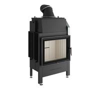 Insert bois Spartherm Varia 1V H²O 8 kW porte pivotante hydro Charnière de porte à droite