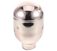 Insert de Bouteille Isotherme 1l en Verre, Intérieur Thermique | Petite Ouverture, Surface Lisse et Résistance aux Taches, Usage Bureau et Restaurant, Argenté