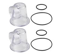 Insert de couvercle pré-filtre avec joints d'étanchéité pour circulateurs | Cet insert de couvercle préfiltre transparent assure une efficacité de filtration optimale et une eau claire pour votre