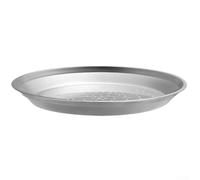 Insert de cuisson vapeur 32/34 cm en acier inoxydable 201 pour wok et casserole avec répartition uniforme de la chaleur pour résistance à la rouille pour petits pains, légumes, poisson, cuiseur vapeur
