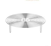 Insert de cuisson vapeur en acier inoxydable rond 316 grille renforcée circulation de la vapeur anti-rouille polyvalent comme grille de refroidissement égouttoir pour casseroles autocuiseurs poêles
