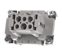 Insert de douille à bornes à vis - Insert de douille pour le connecteur 6p 09 33 006 2701 | Harting | 09 33 006 2701 | Bloc de contacts