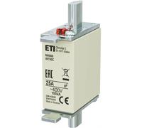 Insert de fusible NH000 25A gF 400V 004119201/3 pièces WT-NH