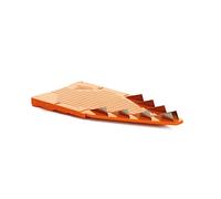 Insert de Lame Börner pour V5 PowerLine & Börner Vital (10 mm) • Insert de Lame pour Coupe-légumes • Coupe Frites • Pour Bâtonnets & Dés • Accessoire de Mandoline en V (Orange)