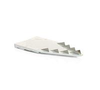 Insert de Lame Börner pour V5 PowerLine & Börner Vital (10 mm) • Insert de Lame pour Coupe-légumes • Coupe Frites • Pour Bâtonnets & Dés • Accessoire de Mandoline en V (Blanc)