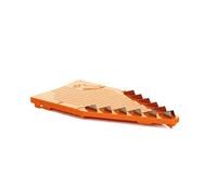 Insert de Lame Börner pour V5 & Vital (7 mm) • Insert de Lame pour Coupe-légumes (Mandoline en V) • Insert de Couteau idéal comme Coupe-Frites • Accessoire de Mandoline • Couleur: Orange
