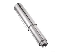 Insert de papier toilette extensible ABS robuste | Longueur réglable, matériau ABS robuste, argenté pour la surface, s'adapte aux supports standard, taille 16 cm