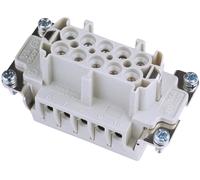 Insert de prise ILME 10-pin 16A, Terminal à vis - Fiches & embases multibroches