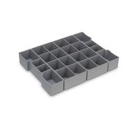 L-Boxx Kit de compartimentage L-BOXX K3 600.001.0098 312 x 130 x 63 mm Tiroirs gris