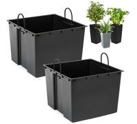 Insert De Remplacement - Botle - Lamela - 2 Pièces - 38,5x28 Cm - Plastique Noir Multicolore