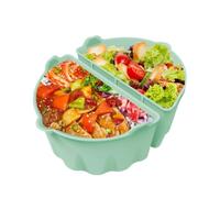 Insert de séparation Slow Cooker pour casseroles ovales de 5,7 à 7,6 l | Séparateur réutilisable en silicone pour viande, soupe, poulet, poisson, vert clair