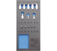 Insert de Servante d Atelier 1/3 - Assortiment 27 pcs Embouts et Douilles - Polyvalent et Pratique - D-Work