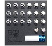 Insert de Servante d Atelier 1/6 - Jeu 21 pcs Outils Écrous Antivol BMW - Précision et Sécurité - D-Work