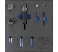 Insert de Servante d Atelier 1/6 - Jeu Complémentaire pour Riveteuse - Convient pour Boulons de Chaîne 3 mm - D-Work