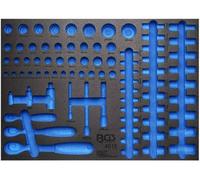 Insert de Servante d Atelier 3/3 Vide - 41,2 x 5,1 x 57 cm - Compatible Art. 4015 - Organisation et Praticité - D-Work