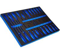 Insert de Servante d Atelier 3/3 Vide - 41,6 x 5,8 x 56,7 cm - Compatible Art. 4014 - Organisation Optimale - D-Work