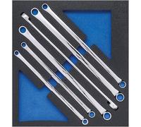 Insert de Servante d Atelier 6 pcs - Clés Polygonales Doubles Extra Longues 10 x 11 à 22 x 24 mm - Précision - D-Work