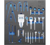 Insert de Servante d'Atelier 52 pcs - Kit de Démontage Radio - Pratique et Complet pour Réparations - D-Work