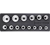 Insert de tiroir 385 x 175 x 41 mm avec jeu de clés à douille 3/4", 14 pièces