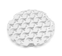 Insert en acier inoxydable pour plaques de cuisson - Insert à steak de 20 cm de diamètre